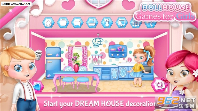 Dollhouse Games for Girls(������װ�޵���Ϸ��׿��)(Dollhouse Games for Girls)v1.0��ͼ3