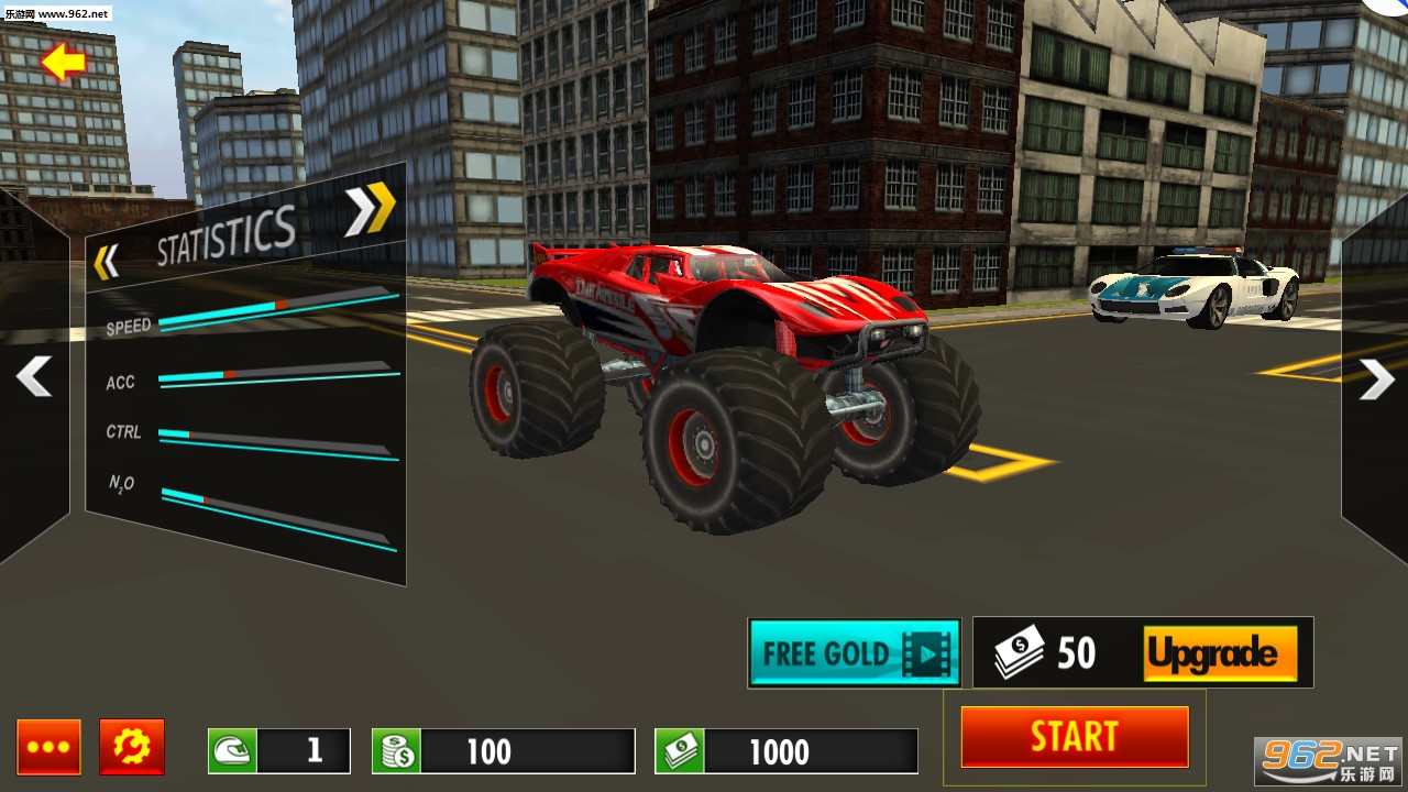 Police Chase Monster Car: City Cop Driver Escape(����׷�����ﳵ��׿��)v1.1��ͼ1