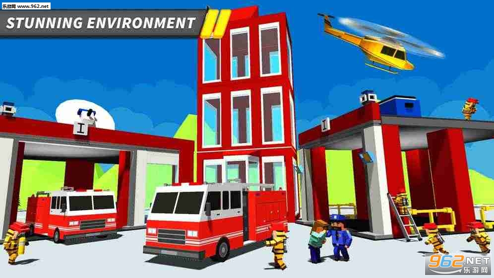NY City Firefighter Station Craft & Simulation(ŦԼ��������Ա��׿��)v1.1(NY City Firefighter Station Craft & Simulation)��ͼ0