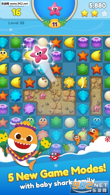 Baby Shark Match: Ocean Jam(���㱦��������Ϸ�ٷ���)��ͼ2