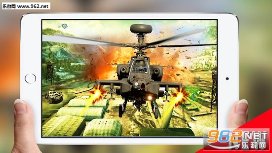 Gunship Air Helicopter War 3D(Gunship Helicopter Air Strike:3D Battle��׿��)��ͼ1
