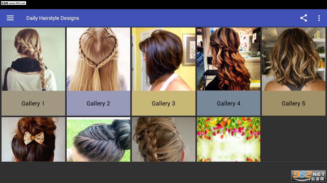 Daily Hairstyle Designs(�ճ�������ư�׿��)v1.3��ͼ0