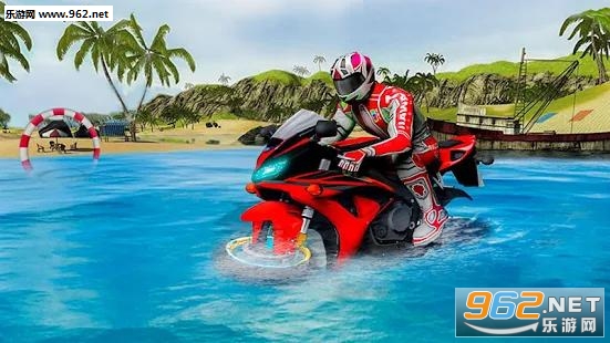 Water Surfer Moto Bike Race(水上冲浪摩托车自行赛安卓版)截图1