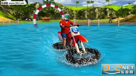 Water Surfer Moto Bike Race(水上冲浪摩托车自行赛安卓版)截图2