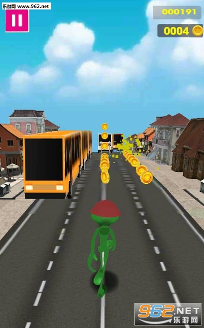 Crazy Green Alien- The Fastest Runner(�����ɫ�����˰�׿��)��ͼ0