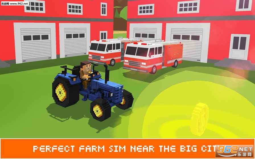 Blocky Farm: Field Worker SIM(块状农场现场工人安卓版)截图0
