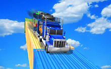 Impossible Tracks Mega Ramp - Car Transporter 3D(Impossible Tracks Mega Ramp Car Transporter 3D安卓版)截图0