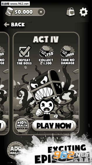 Bendy Run(梦魇奔跑中的班迪安卓版)截图0