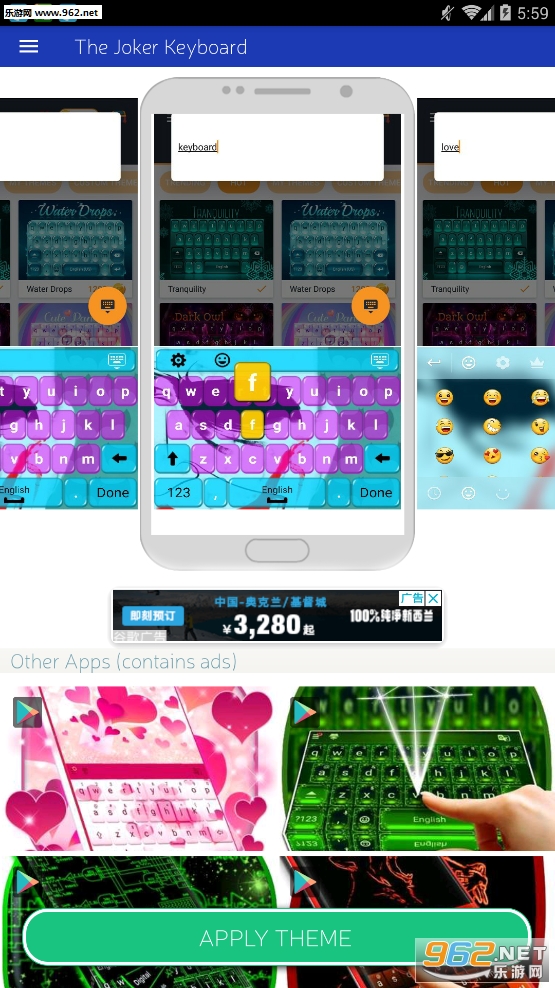 The Joker Keyboard appv1.279.13.96��ͼ1