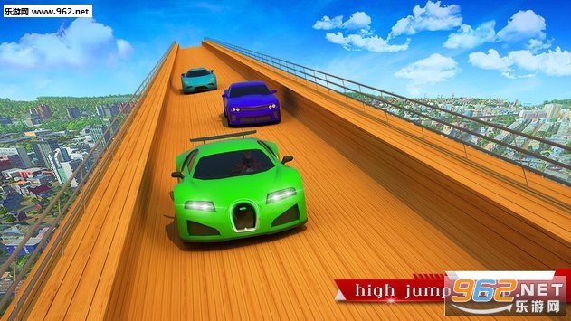 Super Speed Hero Mega Ramp Racing Stunts(�����ٶ�Ӣ�۰�׿��)��ͼ1