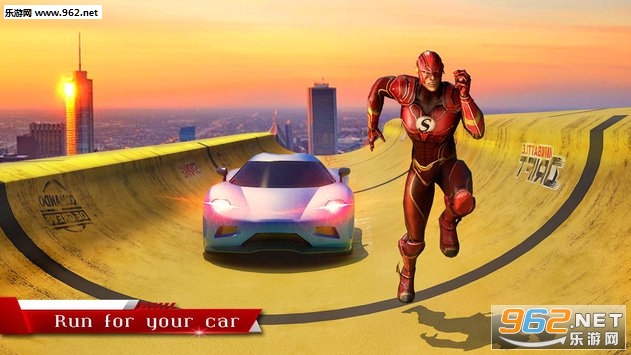 Super Speed Hero Mega Ramp Racing Stunts(�����ٶ�Ӣ�۰�׿��)��ͼ3
