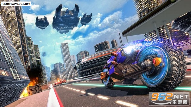 Flying Police Robot Bike : Futuristic City Wars(���л����˰�׿��)��ͼ0