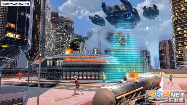 Flying Police Robot Bike : Futuristic City Wars(���л����˰�׿��)��ͼ3