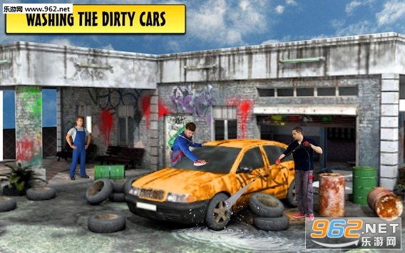 Car Driving Serves Tuning and Wash Simulator��׿���ͼ1