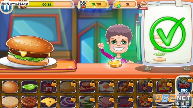 Dash Burger(破折号汉堡游戏安卓版)截图0