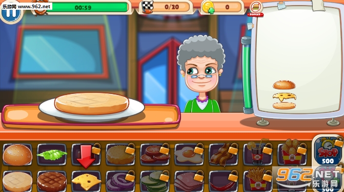 Dash Burger(破折号汉堡游戏安卓版)截图1