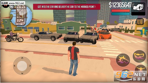 Thug City Miami Theft(暴徒迈阿密汽车盗窃安卓版)截图1