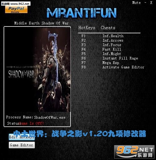 �������磺ս��֮Ӱv1.20�����޸���MrAntiFun��