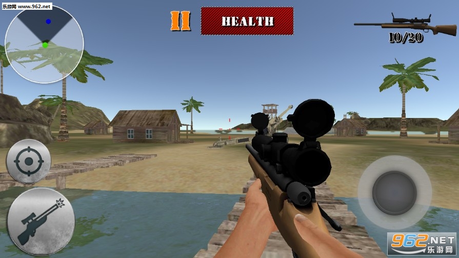Sniper Commando Island Assault��׿��v1.0��ͼ1
