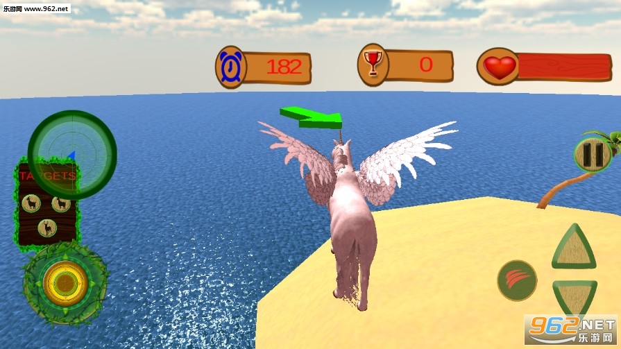 Flying Unicorn Simulator 3D(���������3Dģ������׿��)��ͼ0