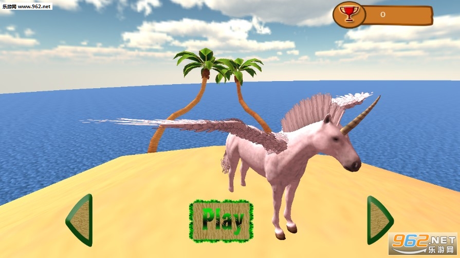 Flying Unicorn Simulator 3D(���������3Dģ������׿��)��ͼ1
