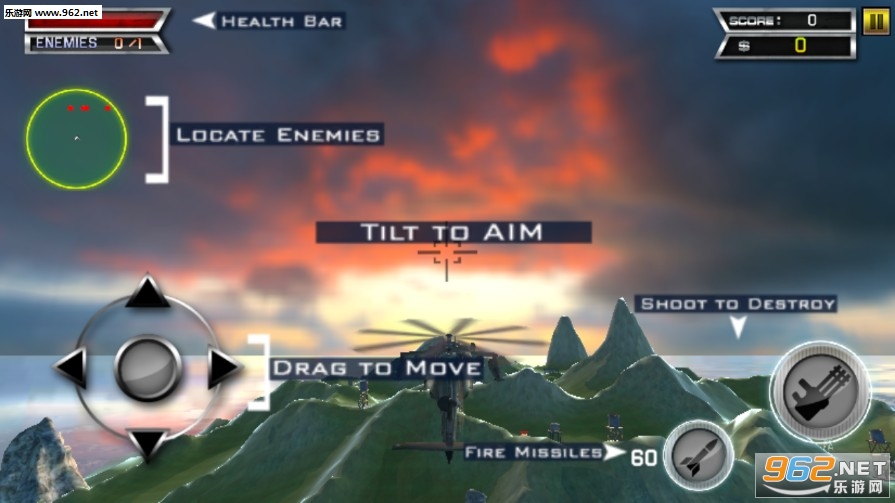 Helicopter Simulator 2018(Military Helicopter Heavy GunShip Battle Simulator安卓版)截图0