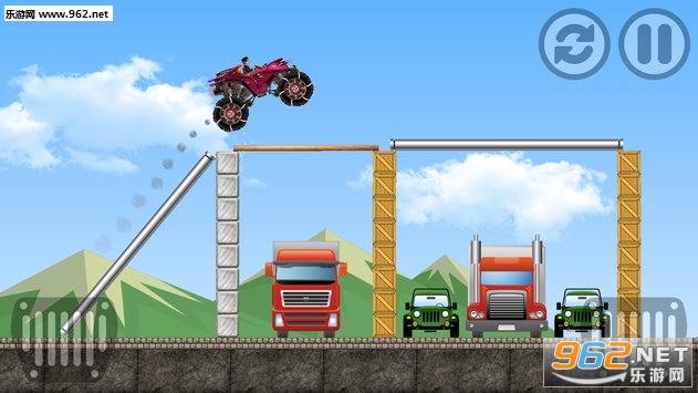 Street Monster Racing 3D(��ͷ��������3D��׿��)��ͼ1