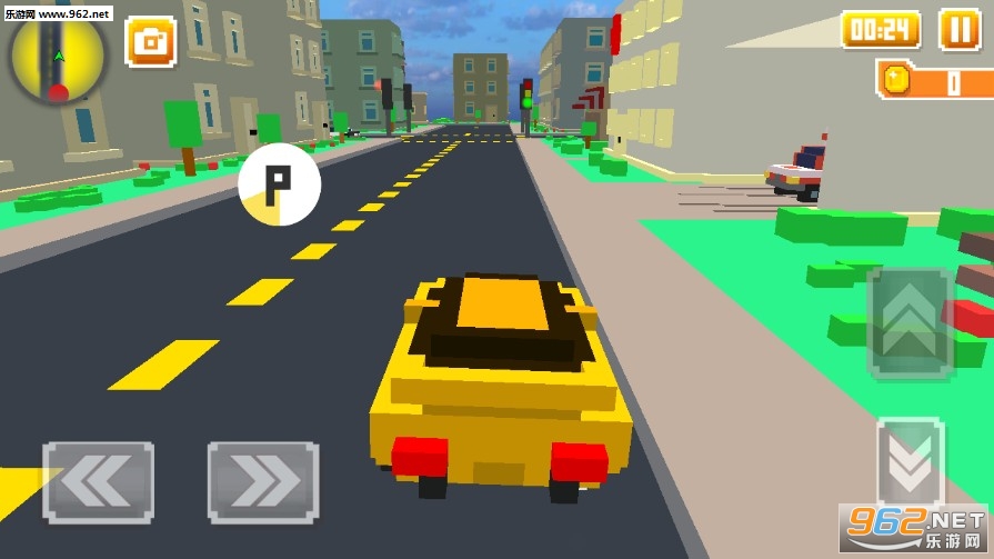 Blocky Taxi(��״��ͨ������׿��)��ͼ0