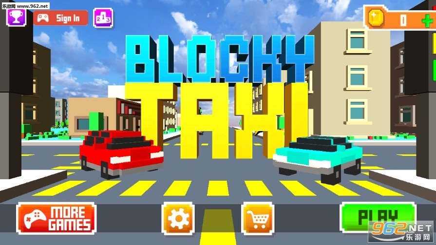 Blocky Taxi(��״��ͨ������׿��)��ͼ2