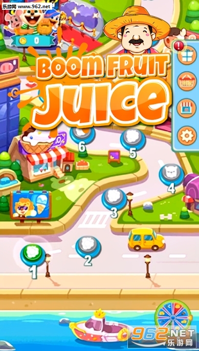 Boom Fruit Juice(Boom Fruits juice Garden��׿��)v1.0��ͼ0