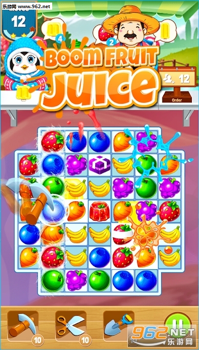 Boom Fruit Juice(Boom Fruits juice Garden��׿��)v1.0��ͼ3