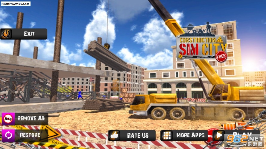 Construction Sim City Free: Excavator Builder��׿���ͼ2