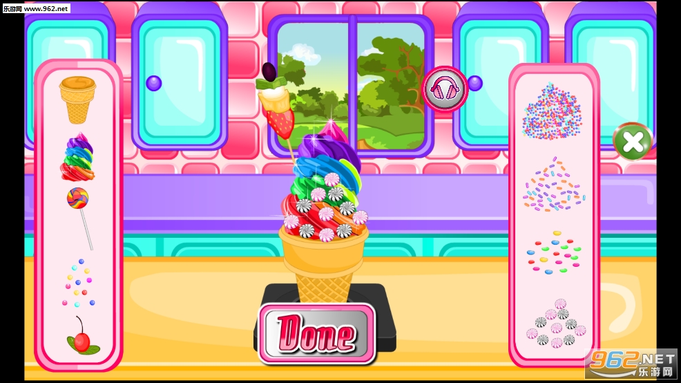Rainbow Ice Cream Cooking(制作彩虹冰淇淋安卓版)截图0