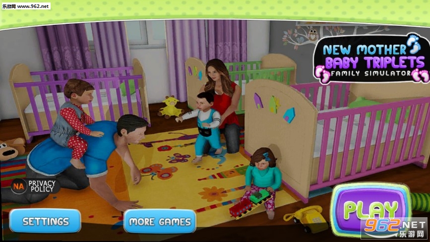 New Mother Baby Triplets Family Simulator��׿���ͼ2
