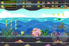 Spongebob Jungle Run(Battle Sponge Jungle Run��׿��)��ͼ1