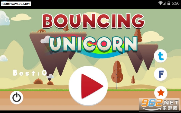 Bouncing Unicorn��׿��v1.0��ͼ1