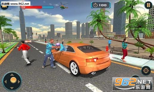 Gangster New City Car Driver Open World安卓版截图1