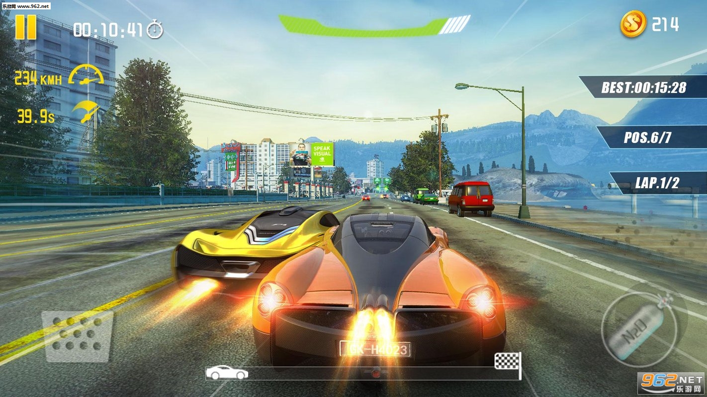 4-Wheel City Drifting四轮驱动急速漂移安卓版截图3