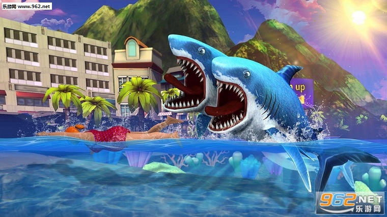 Double Head Shark Attack(������˫ͷ�谲׿��)v4.7��ͼ1