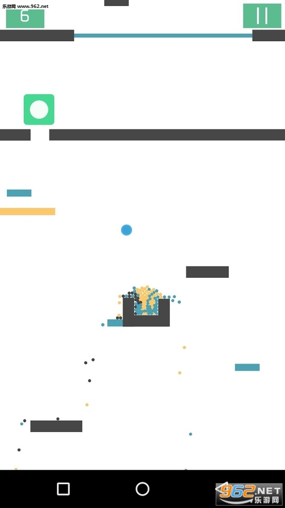 Blue Jump Ball(��ɫ������׿��)(Blue Jump Ball)v1.0��ͼ0