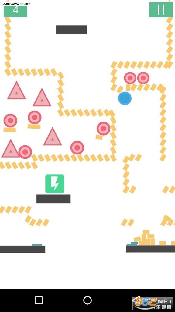 Blue Jump Ball(��ɫ������׿��)(Blue Jump Ball)v1.0��ͼ1