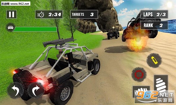 Beach Buggy Car Death Racer: Ultimate Racing War(沙滩越野车死亡赛车终极赛车战安卓版)截图2
