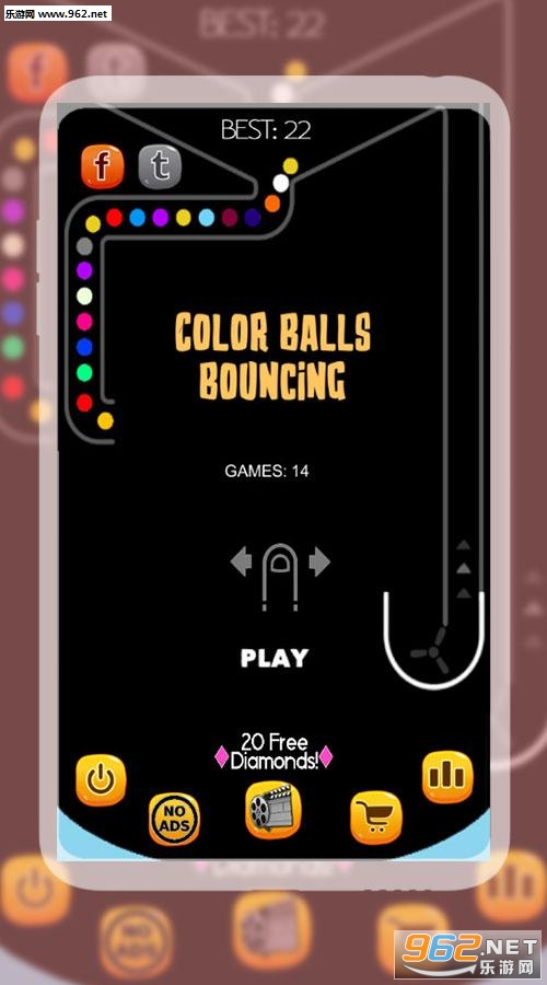 Color Balls Bouncing(��ɫ������׿��)(Color Balls Bouncing)v1.0��ͼ3
