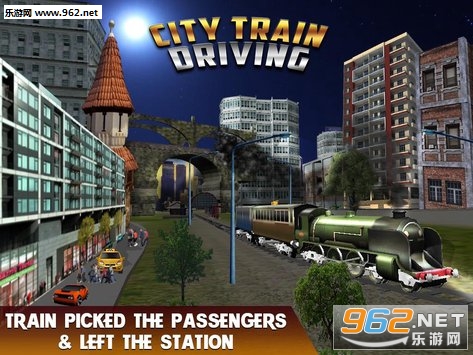 City Train Driving(3D城市旅客列车司机安卓版)截图4