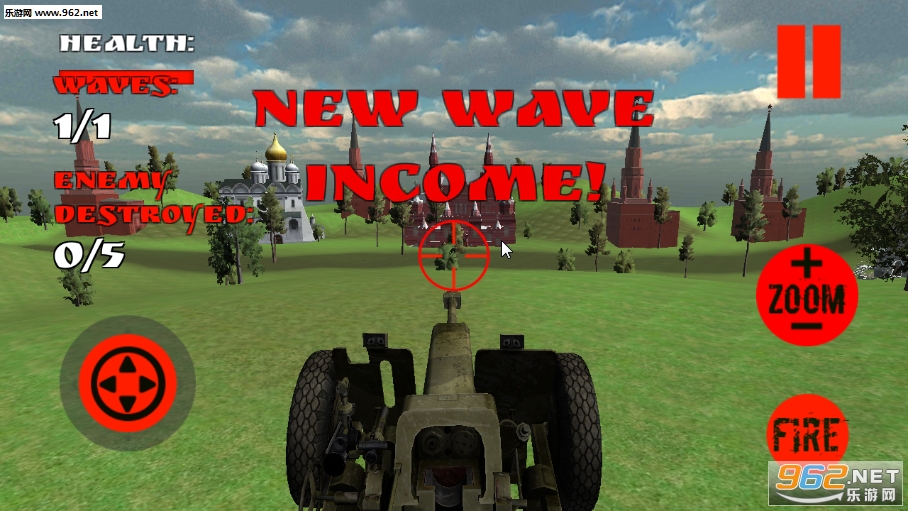Russian Artillery Simulator 3D��׿��v1.0��ͼ1