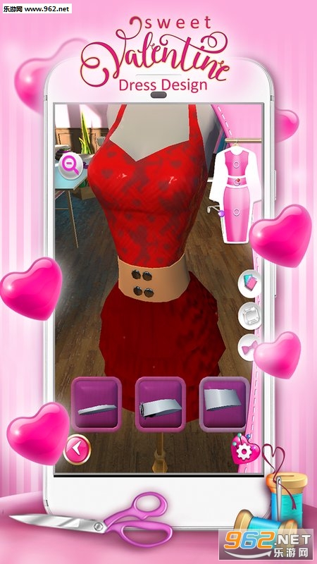 Sweet Valentine Dress Design(���˽�װ����Ϸ��׿��)��ͼ2