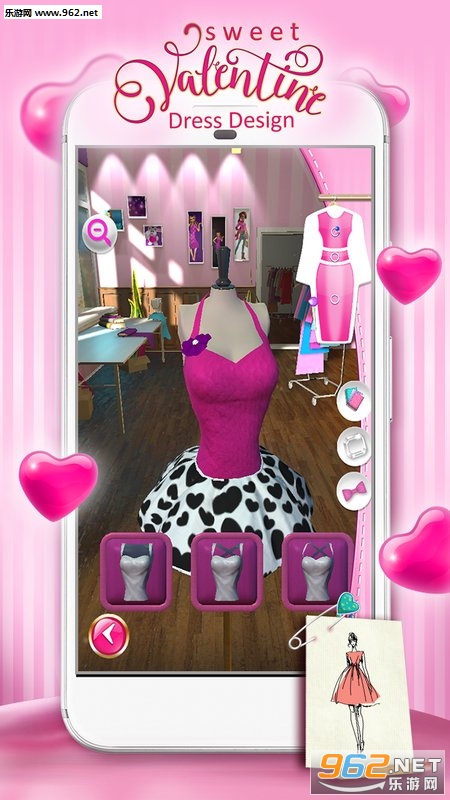 Sweet Valentine Dress Design(���˽�װ����Ϸ��׿��)��ͼ3
