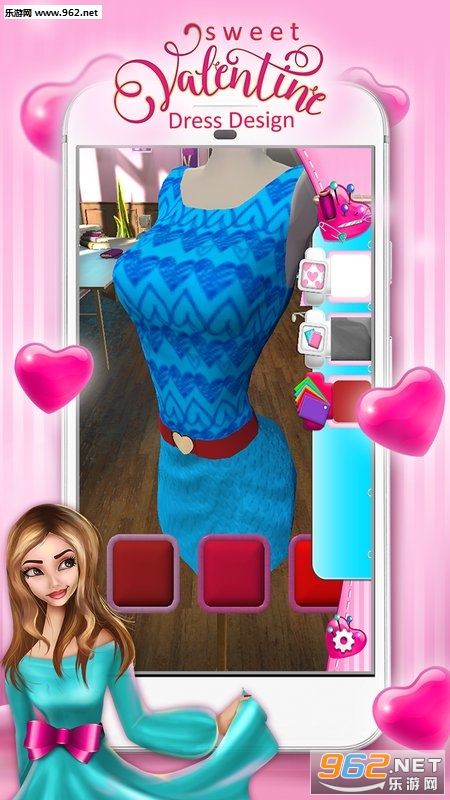 Sweet Valentine Dress Design(���˽�װ����Ϸ��׿��)��ͼ4