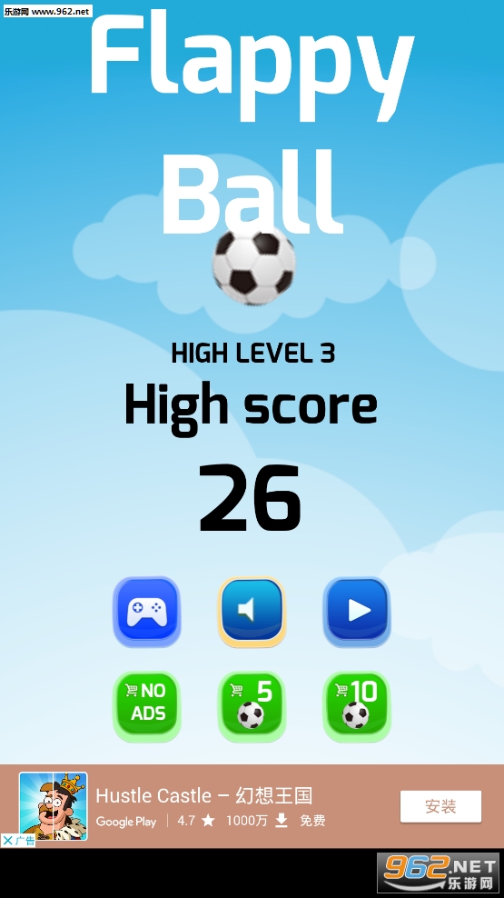 Flappy Ball Soccer��׿���ͼ1