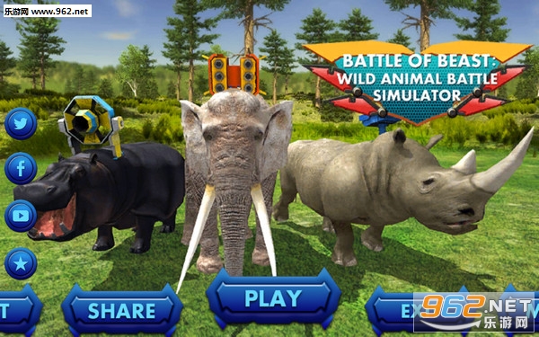 Battle of Beast Wild Animal Battle Simulator(野兽之战野生动物战斗模拟器安卓版)截图2